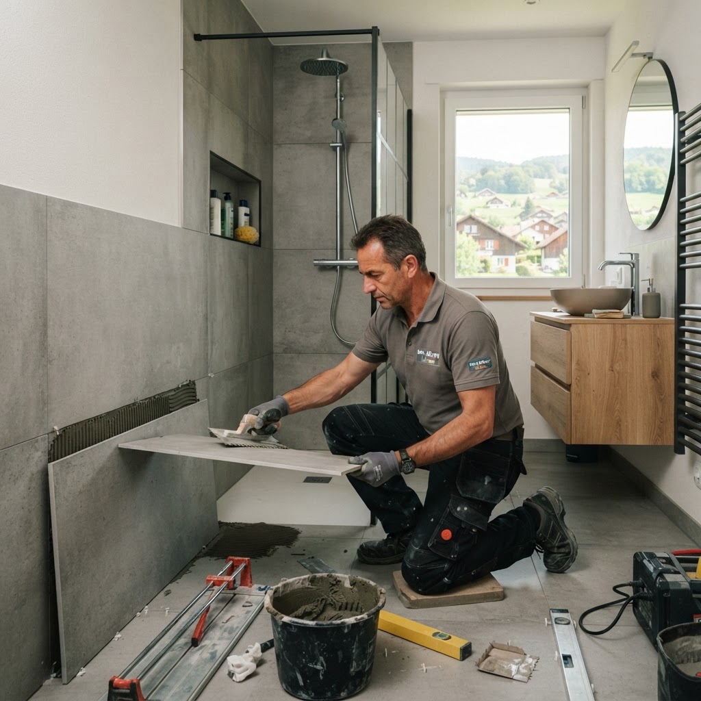 Douche italienne devis Besançon
