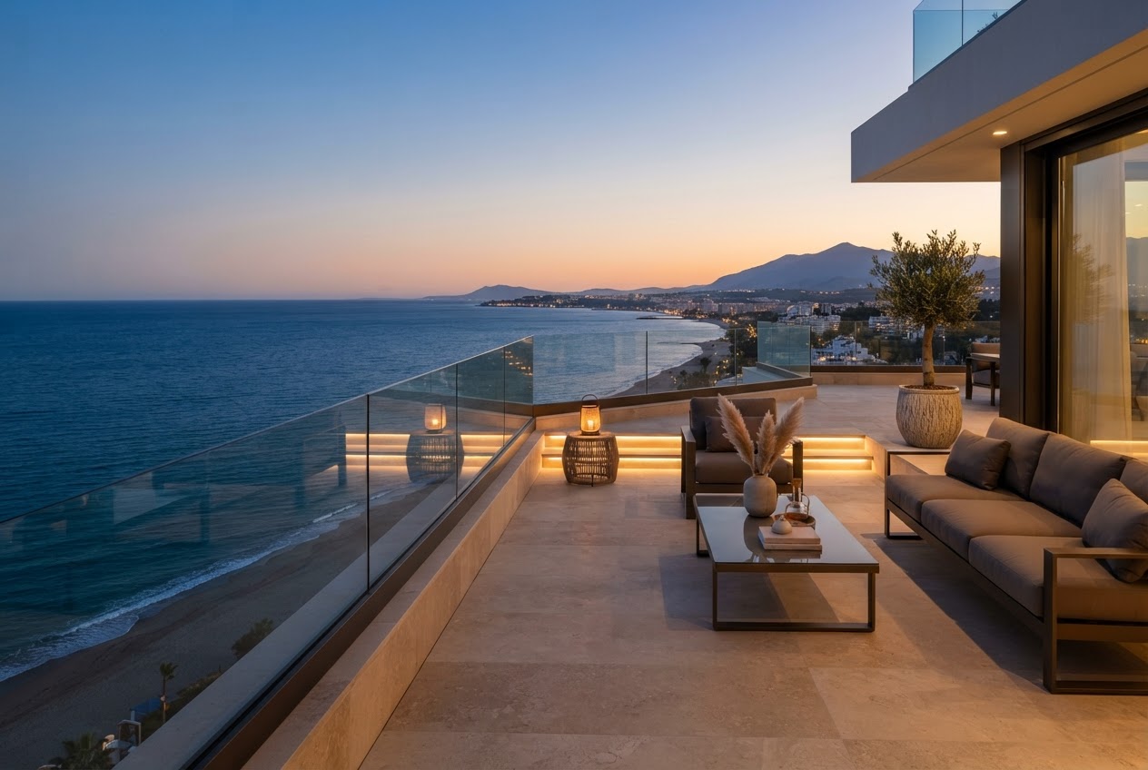 Ático Horizonte — Milla de Oro · Marbella