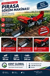 Pırasa Söküm Makinası katalog görseli