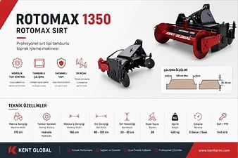 Rotavatörlü Sırt Hazırlama Makinası katalog görseli