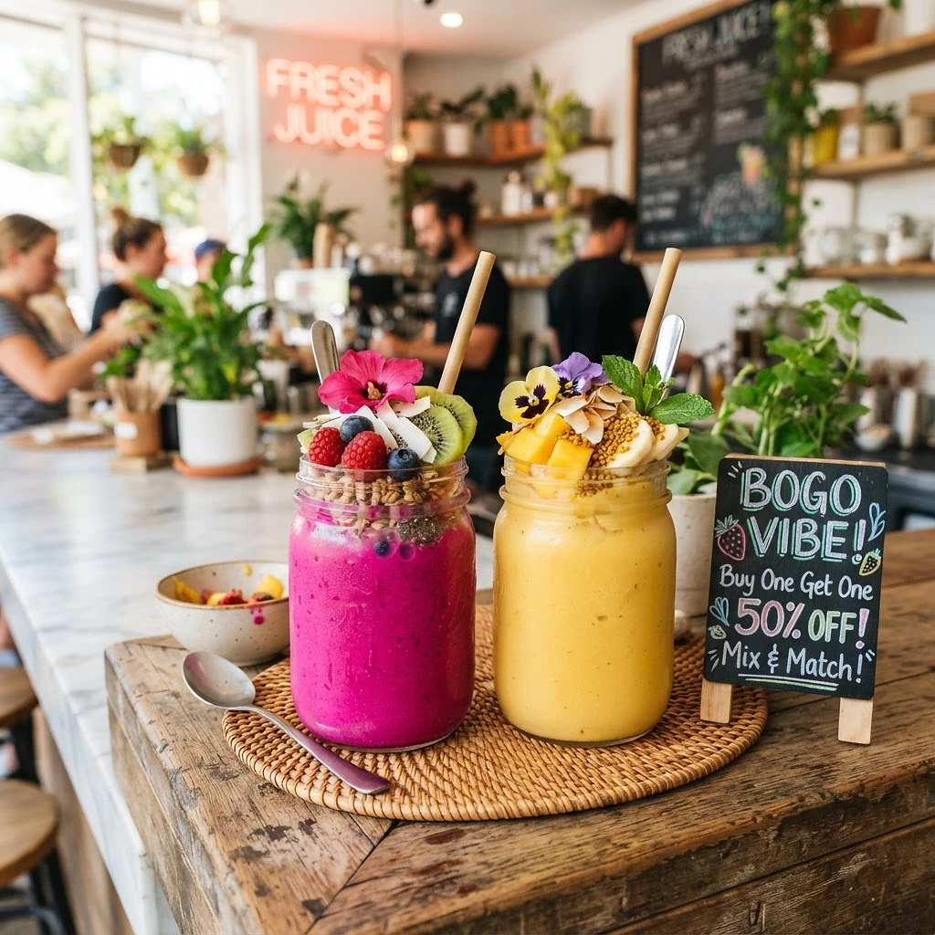 Flash Sale: Buy One Get One Smoothies