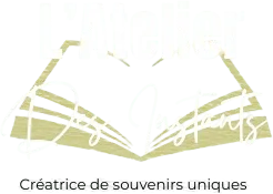 Logo L'Atelier des Instants, créatrice de souvenirs uniques