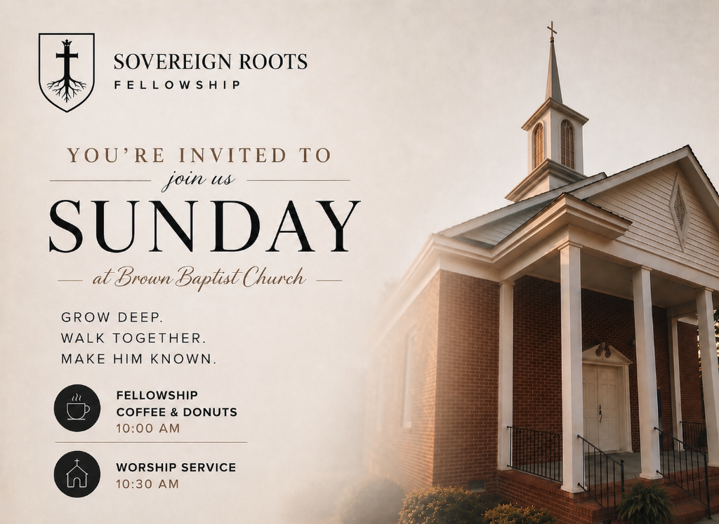Brand identity slide 5 for Sovereign Roots Fellowship
