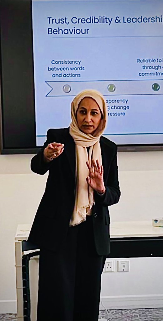 Afnan Al Balooshi, management consultant specialising in strategic HR partnership