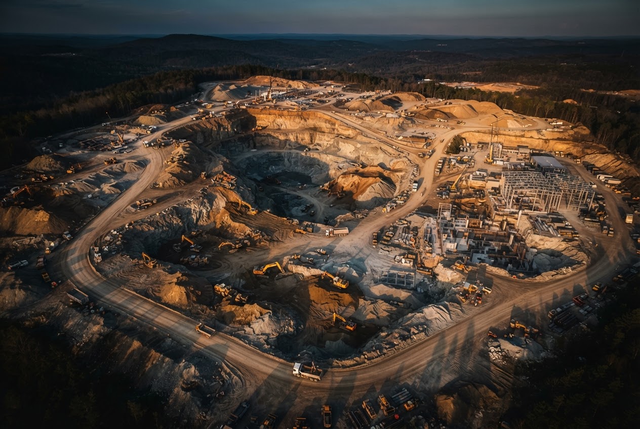 Levantamiento topográfico con drone en obra