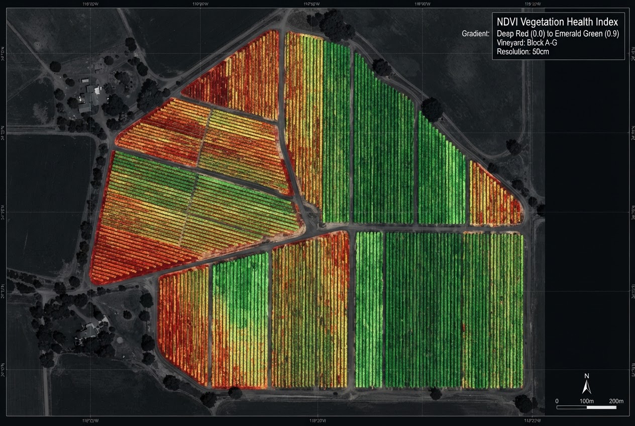 Mapa NDVI - Índice de vegetación