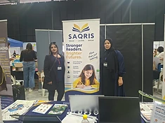 The SAQRIS team connecting with the education community at the EduXplore event
