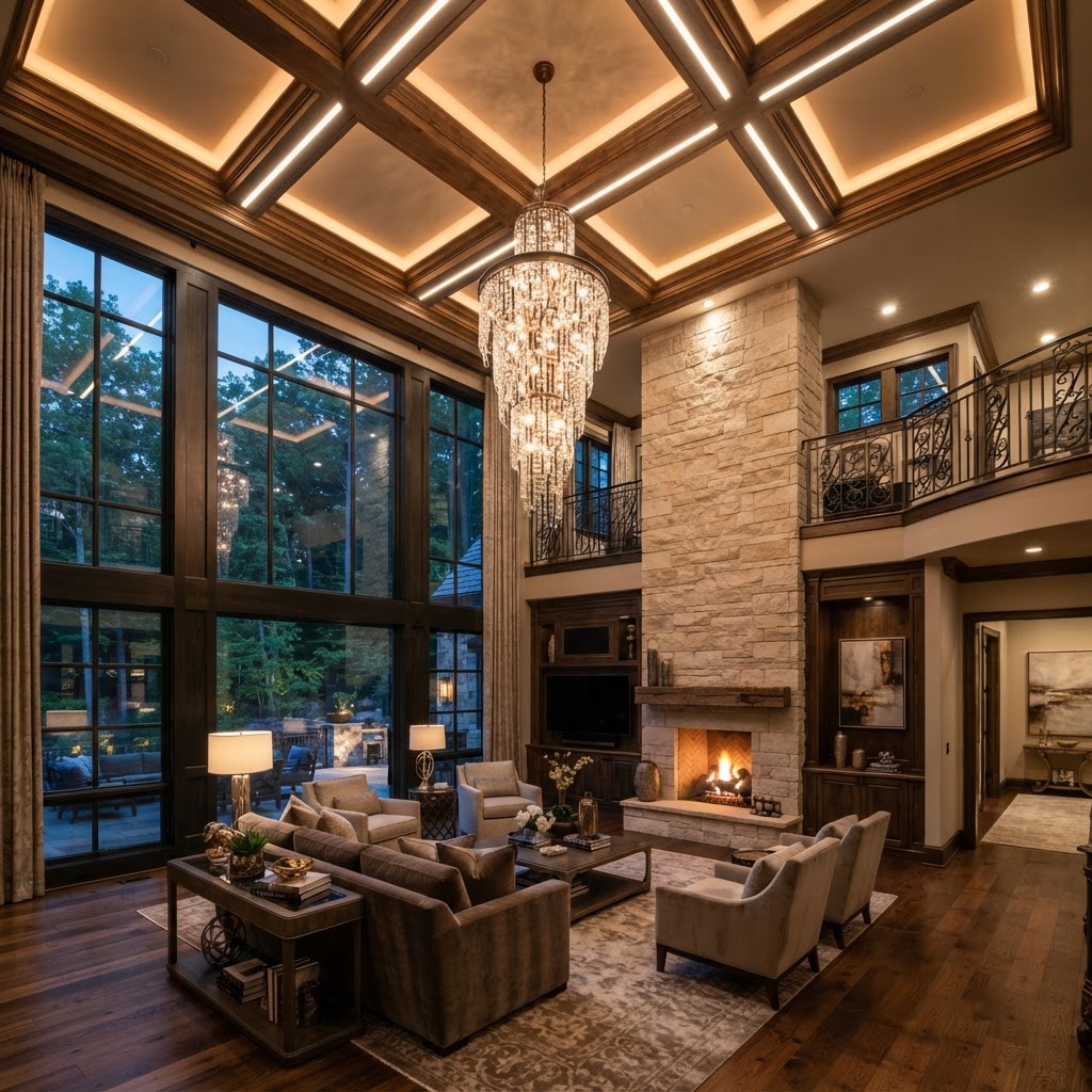 Great Room Statement Lighting