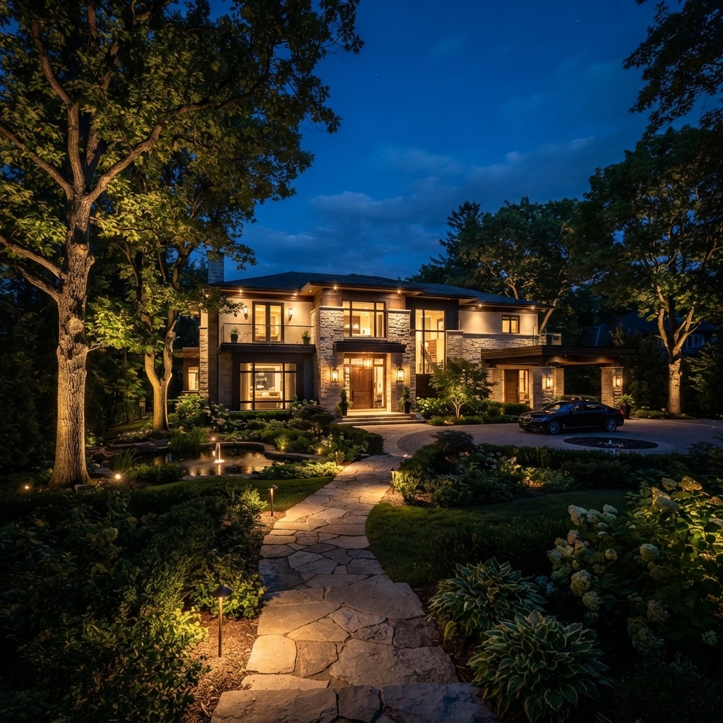 Estate Landscape & Exterior Lighting