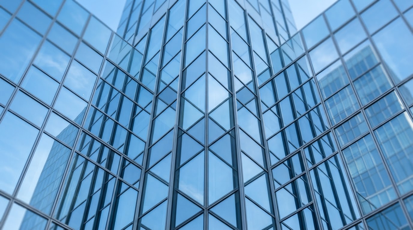 Modern glass architecture