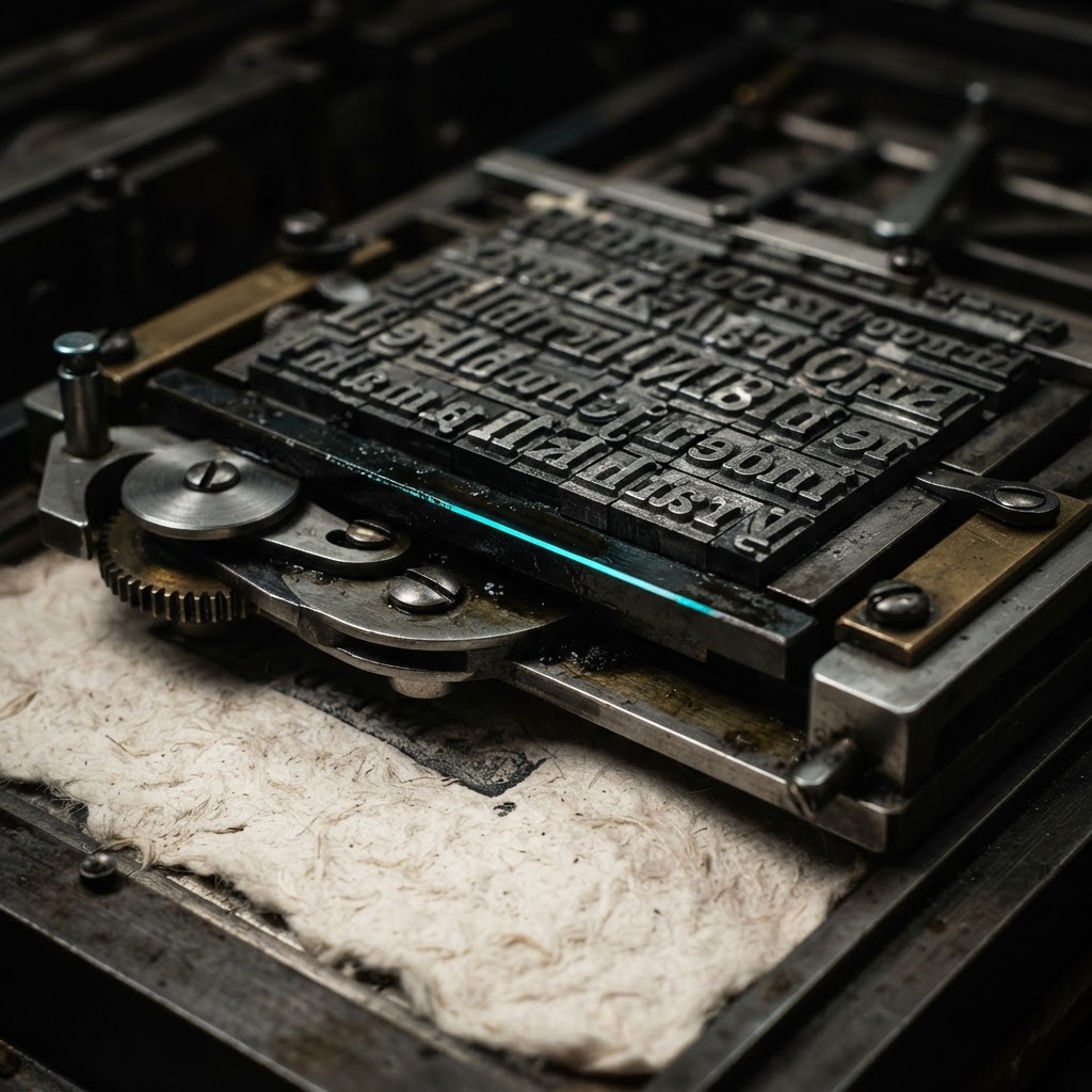 Precision printing press mechanism