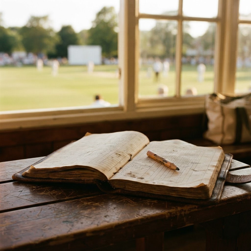 The History Of Cricket Scorebooks: Why Every Run Deserves To Be Written Down