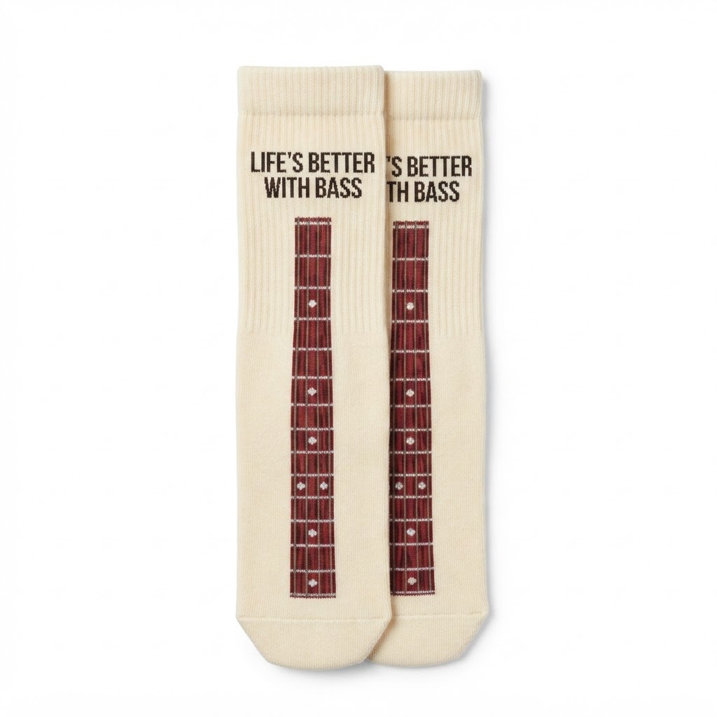 Life's Better With Bass Socks