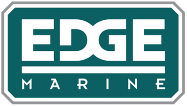 Edge Marine Construction logo badge