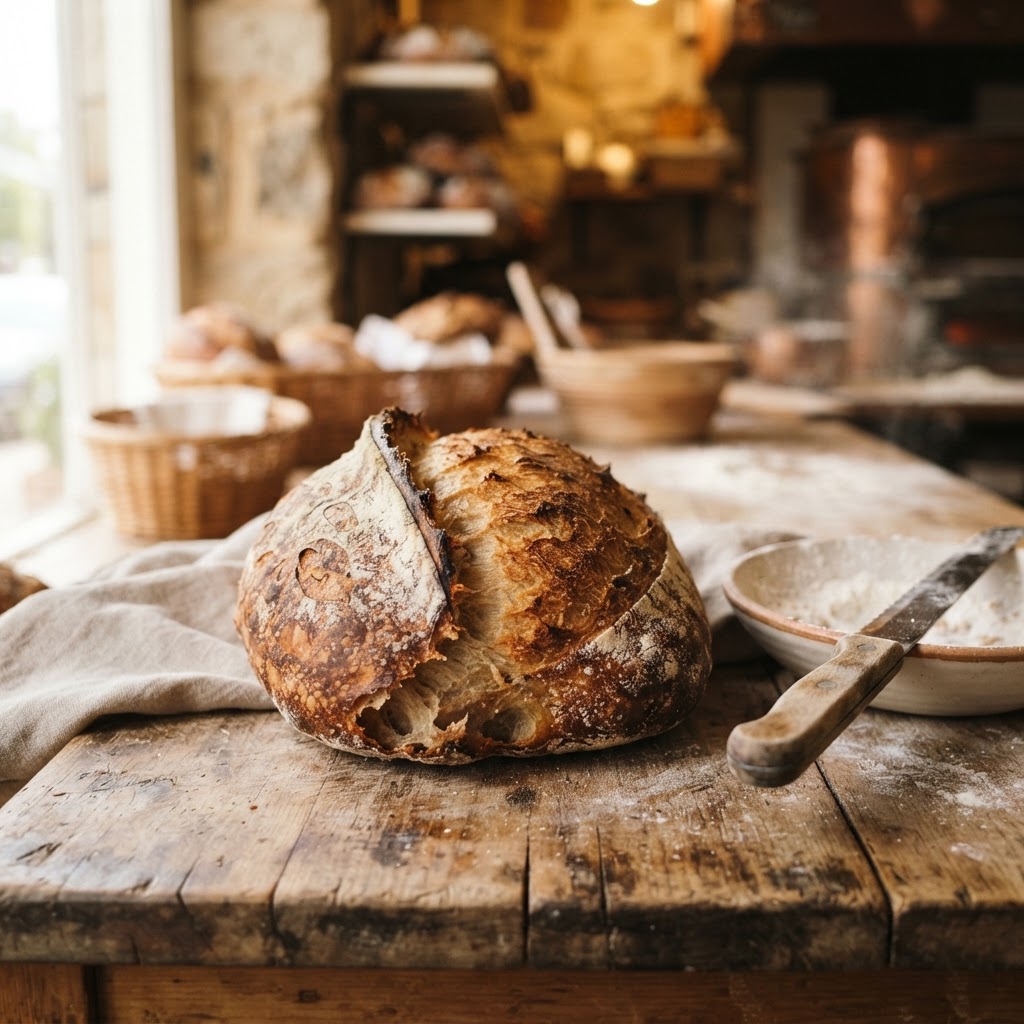 Signature Farmhouse Sourdough at Hunter Bread