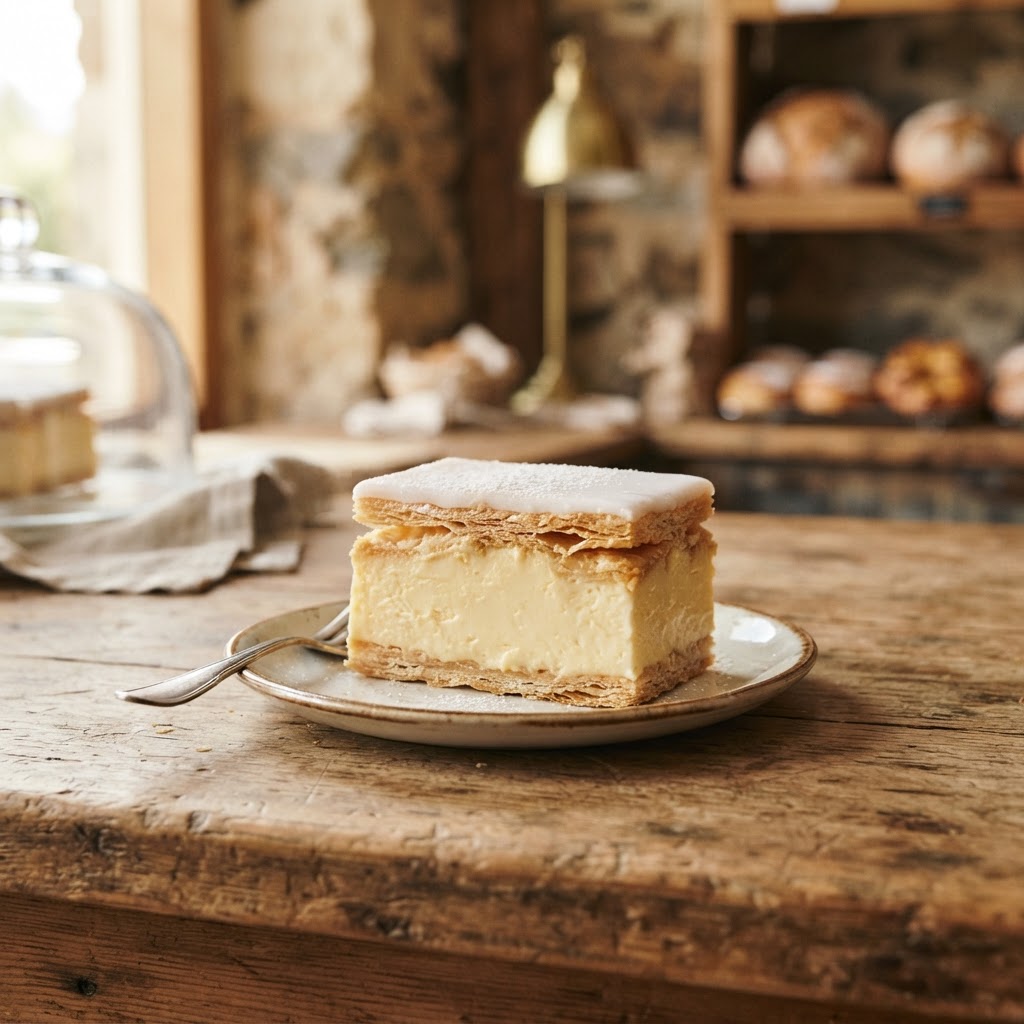 Classic Vanilla Slice at Bakery on O'Connell