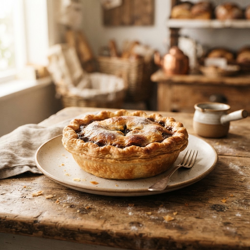 Steak & Kidney Pie at Wonda Bake Bakery