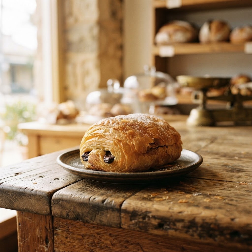 Pain au Chocolat at Lune Croissanterie