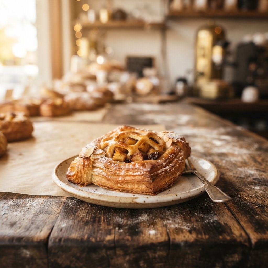 Apple Danish at Banjo's Bakery Café