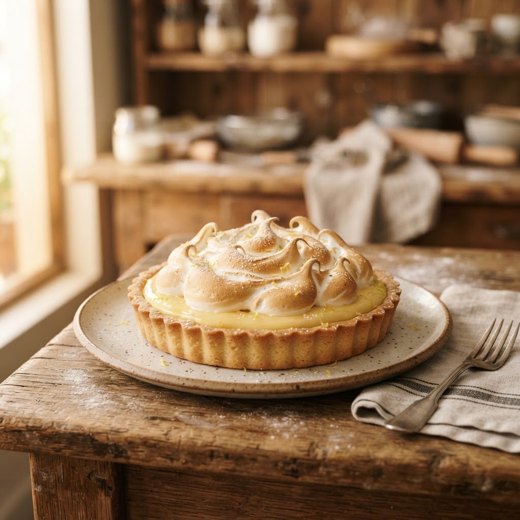 Lemon Meringue Tart at The Passionate Baker