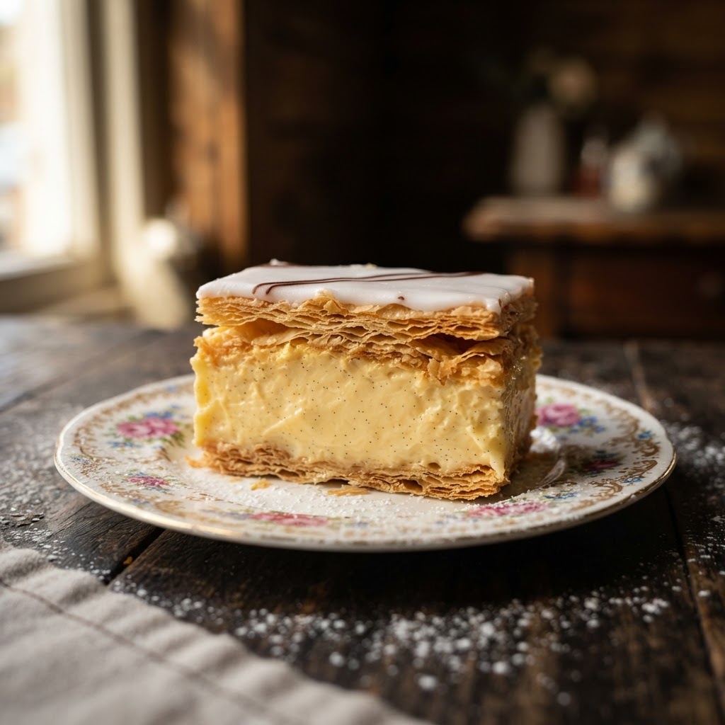 The Golden Architecture: Celebrating the Australian Vanilla Slice