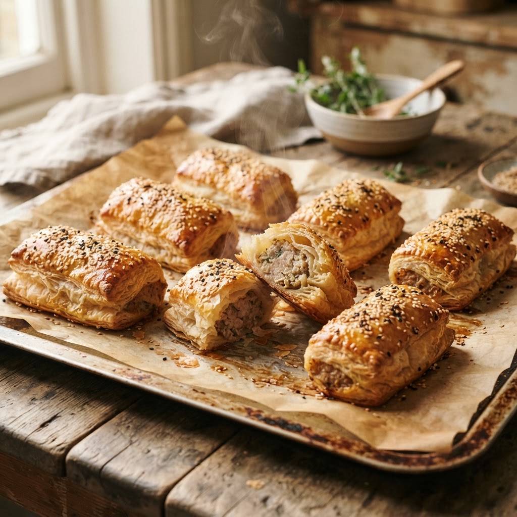 Pork & Fennel Sausage Rolls