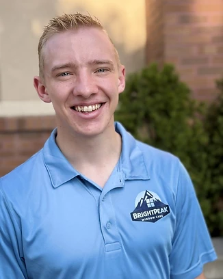 Aaron, owner of BrightPeak Window Care