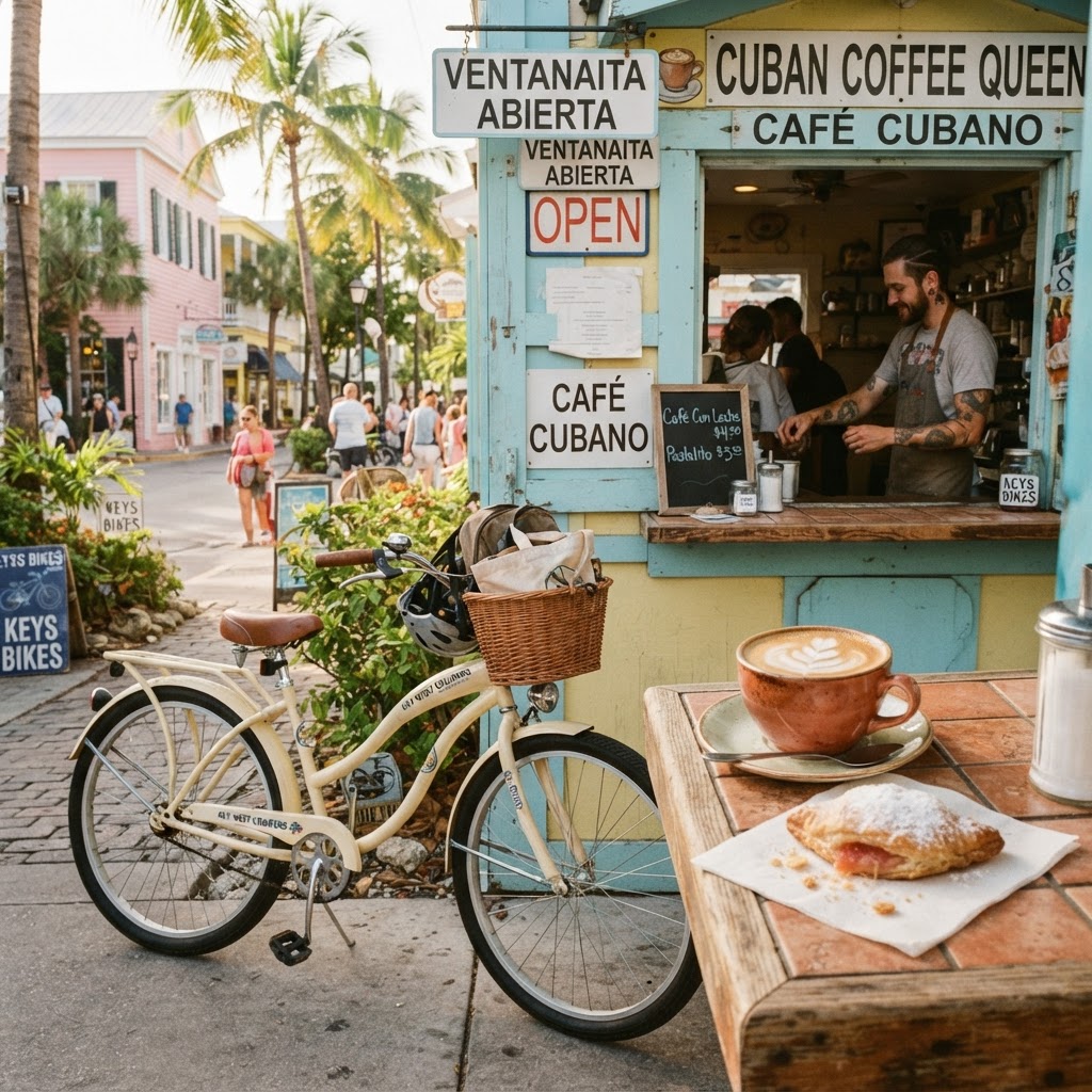 The Best Coffee and Snack Stops on a Key West Bike Ride