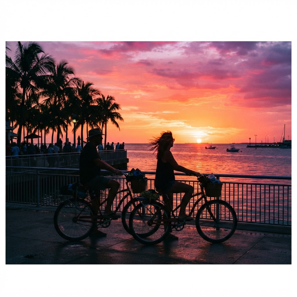 The Best Sunset Bike Rides in Key West