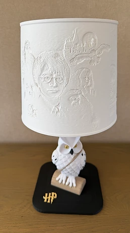 Harry Potter-lampe — multicolor print