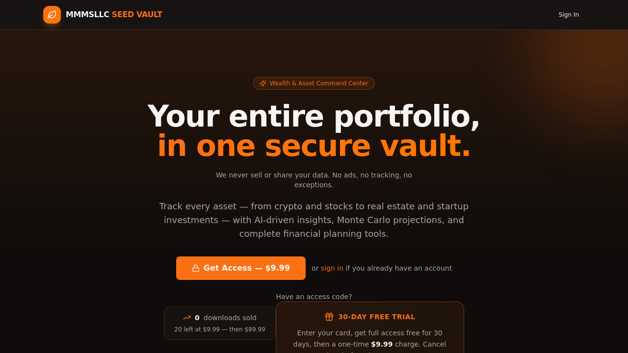 Finance template template preview