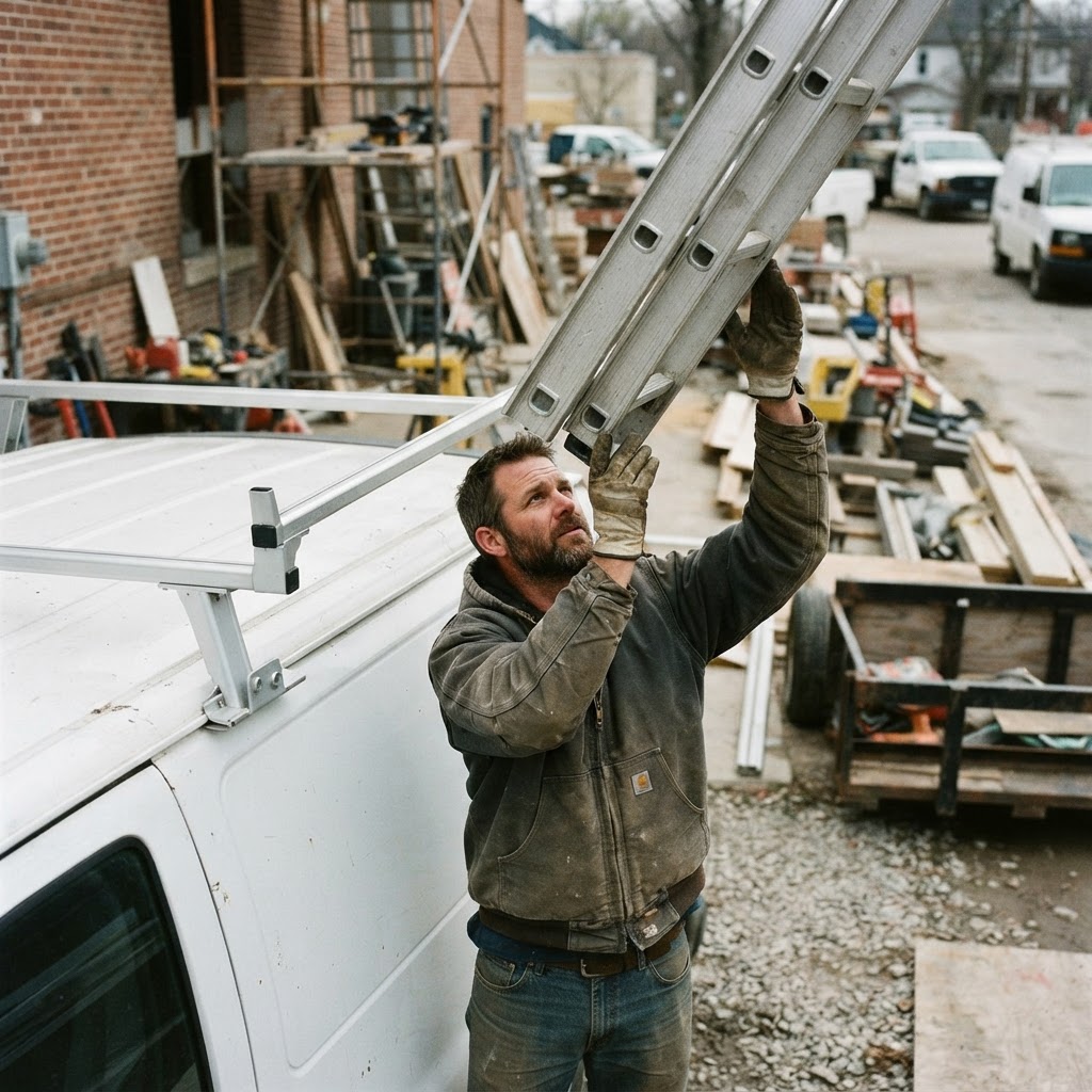 Build Spotlight: Vantech H1 Ladder Rack for Chevy Express