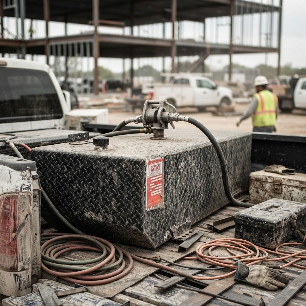Fueling the Grind: Why the ATI 62 Gallon Transfer Tank is a Job-Site Essential