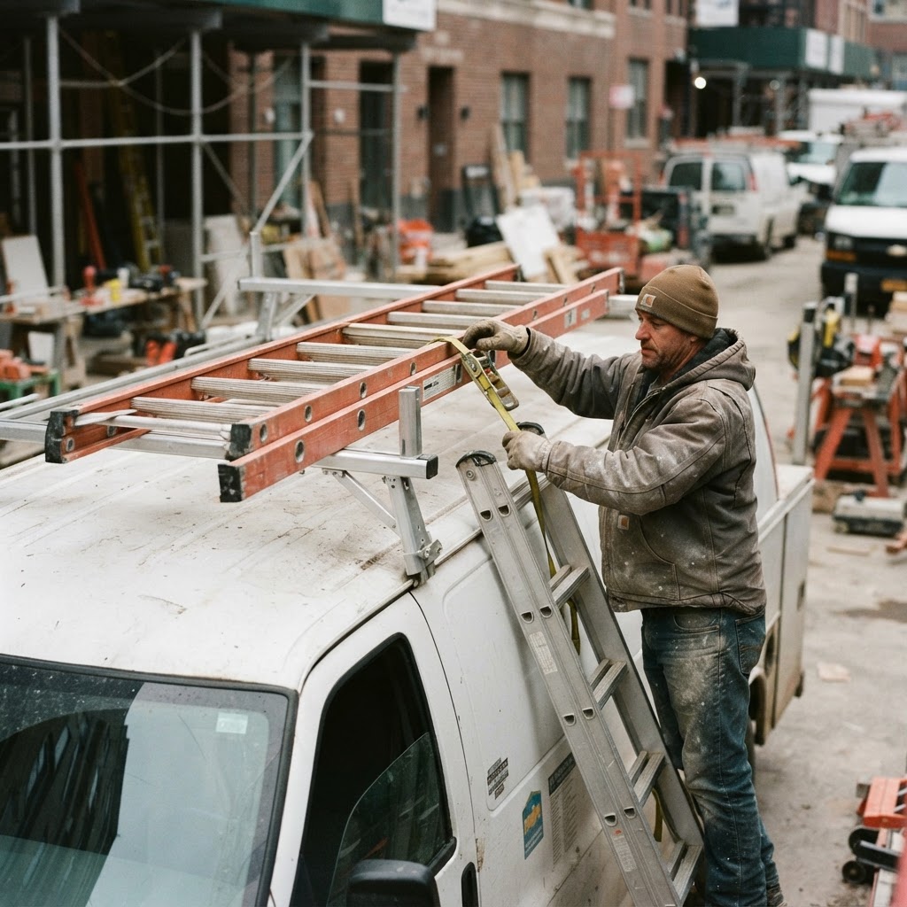 Vantech H1 Ladder Rack Review: Rugged Utility for Chevy Express Vans
