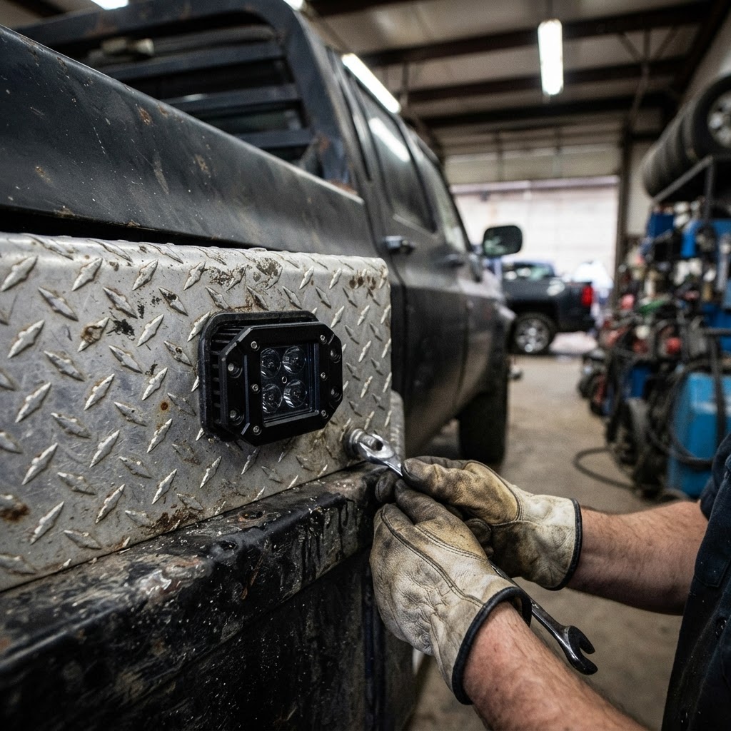 Build Spotlight: Why Flush Mount LEDs Are Essential for Work Trucks