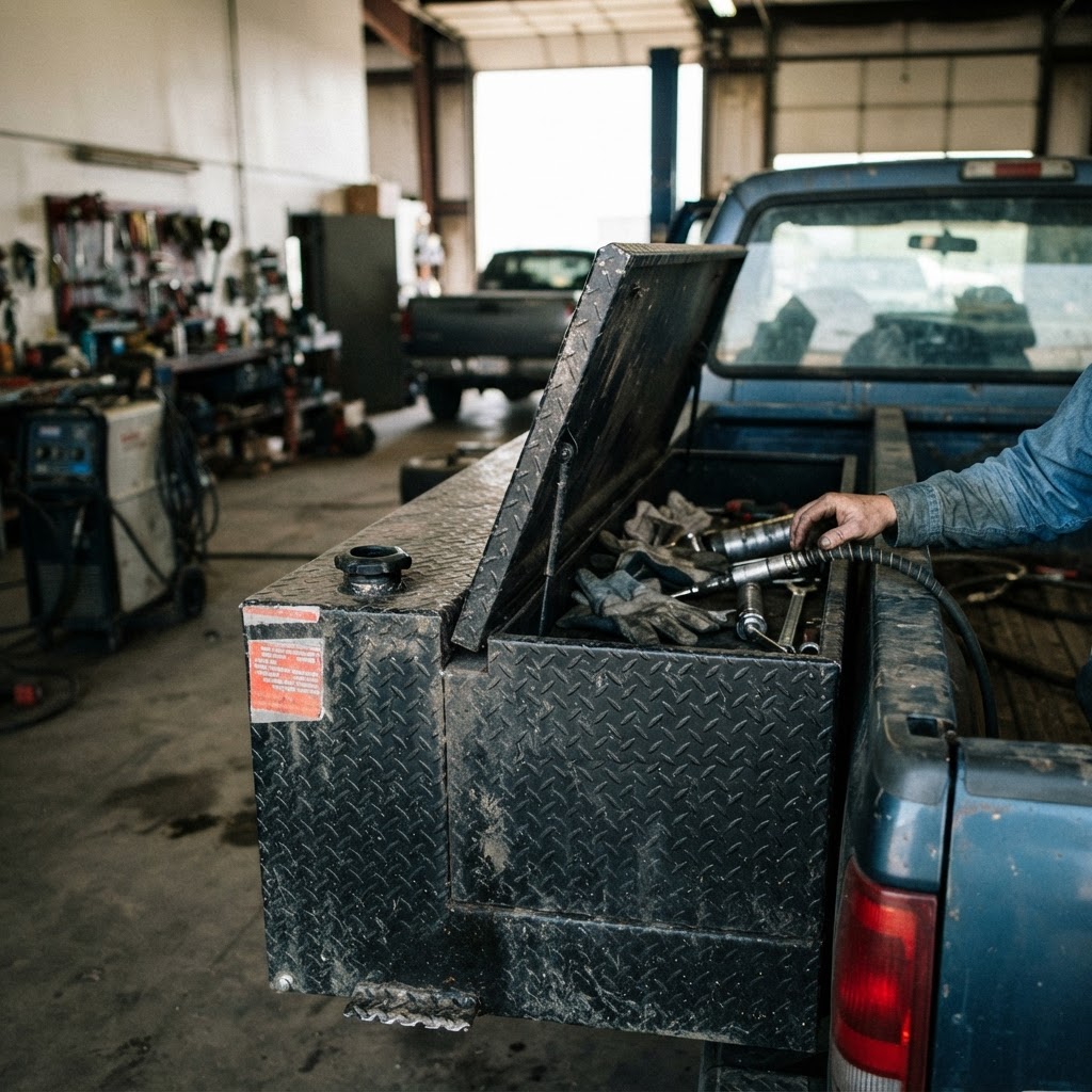 Truck Tool Box Showdown: Why You Need a Transfer Tank Combo