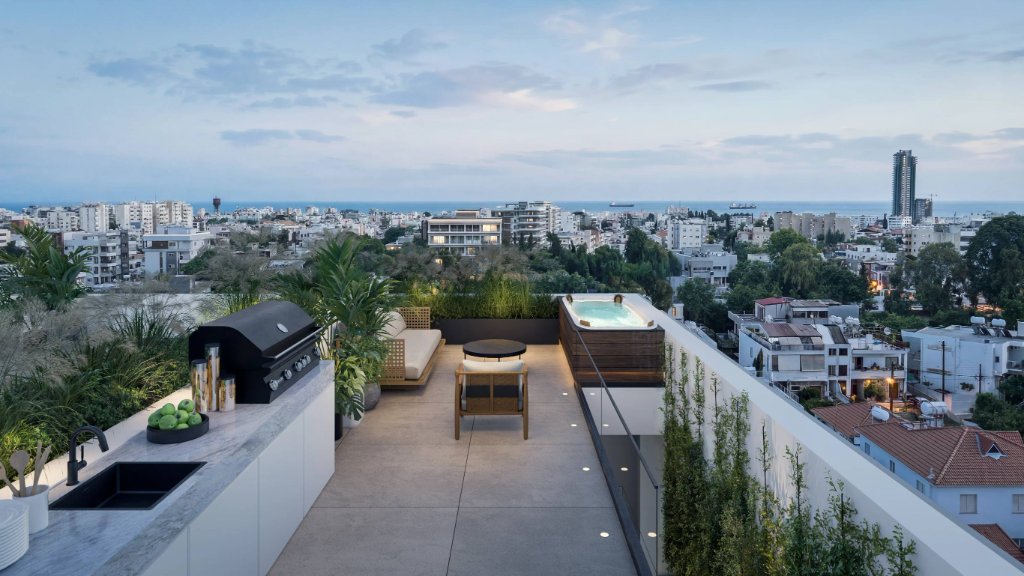 KAIA Residence penthouse roof garden 2