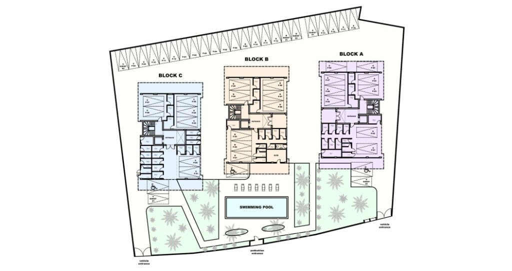 Palmera Gardens floor plan 1