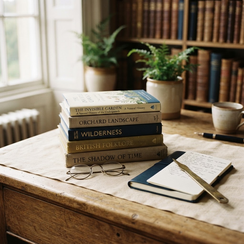 Books, spectacles and brass pointer — editorial still-life from the Hogwarts Teacher quiz