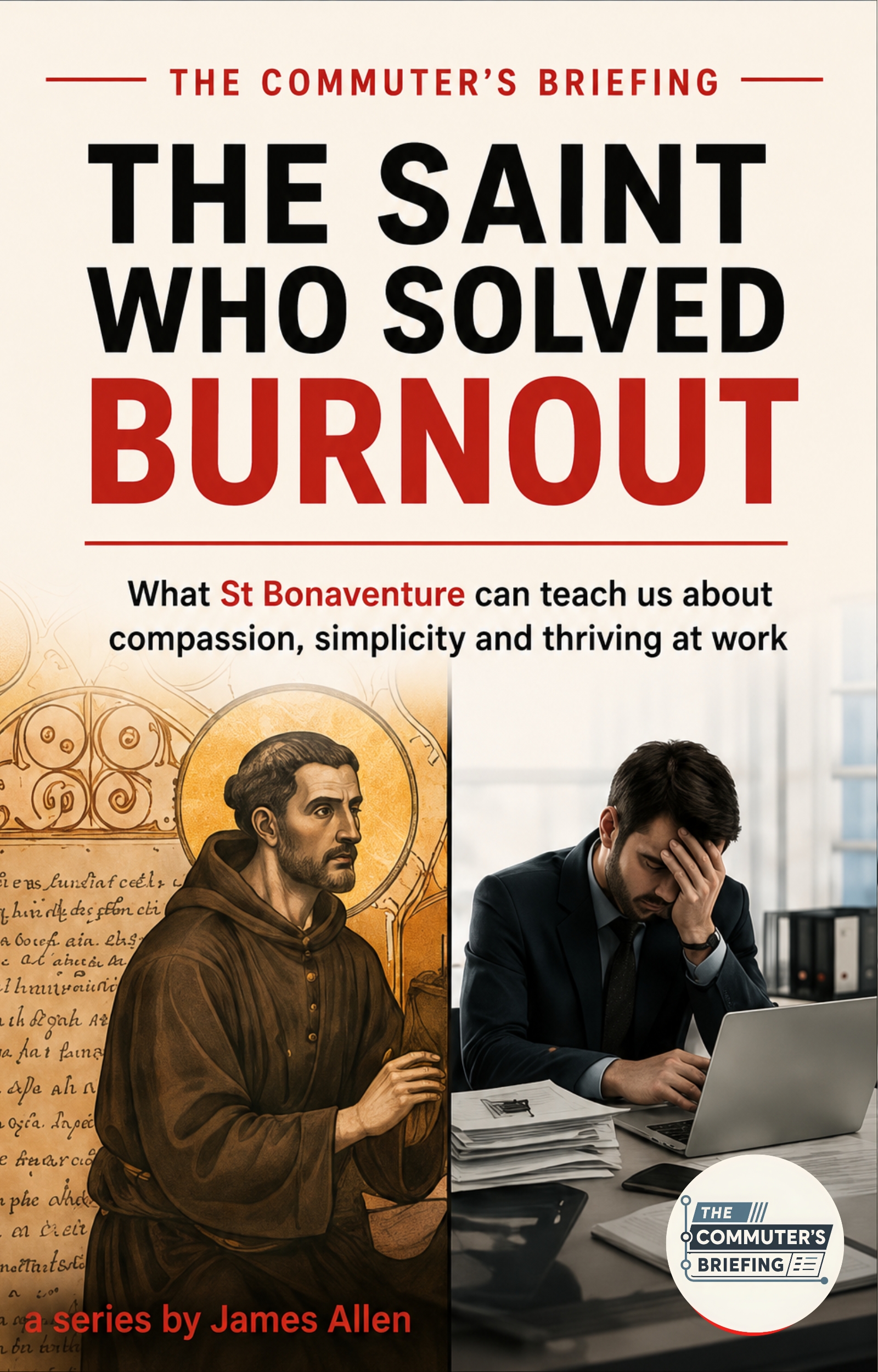 Cover of The Saint Who Solved Burnout