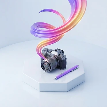クリエイティブの3Dイメージ