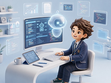 AX Studio の学習用架空案件ワークスペース画面