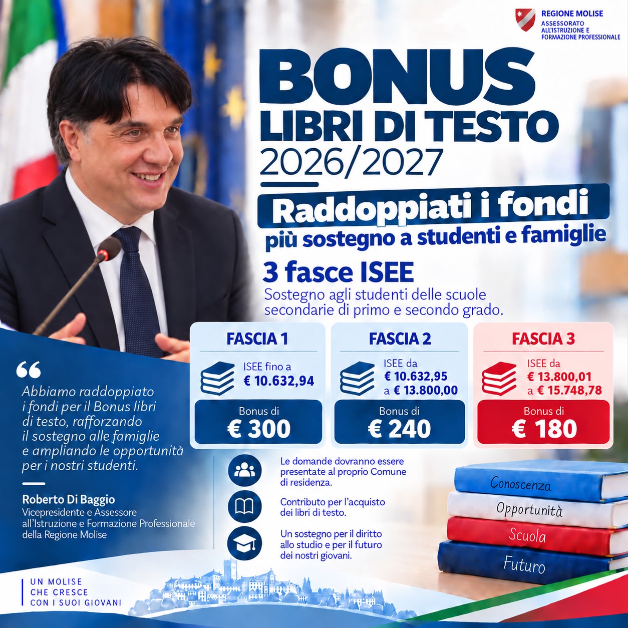 Bonus libri di testo 2026/2027, raddoppiati i fondi e introdotta la terza fascia ISEE