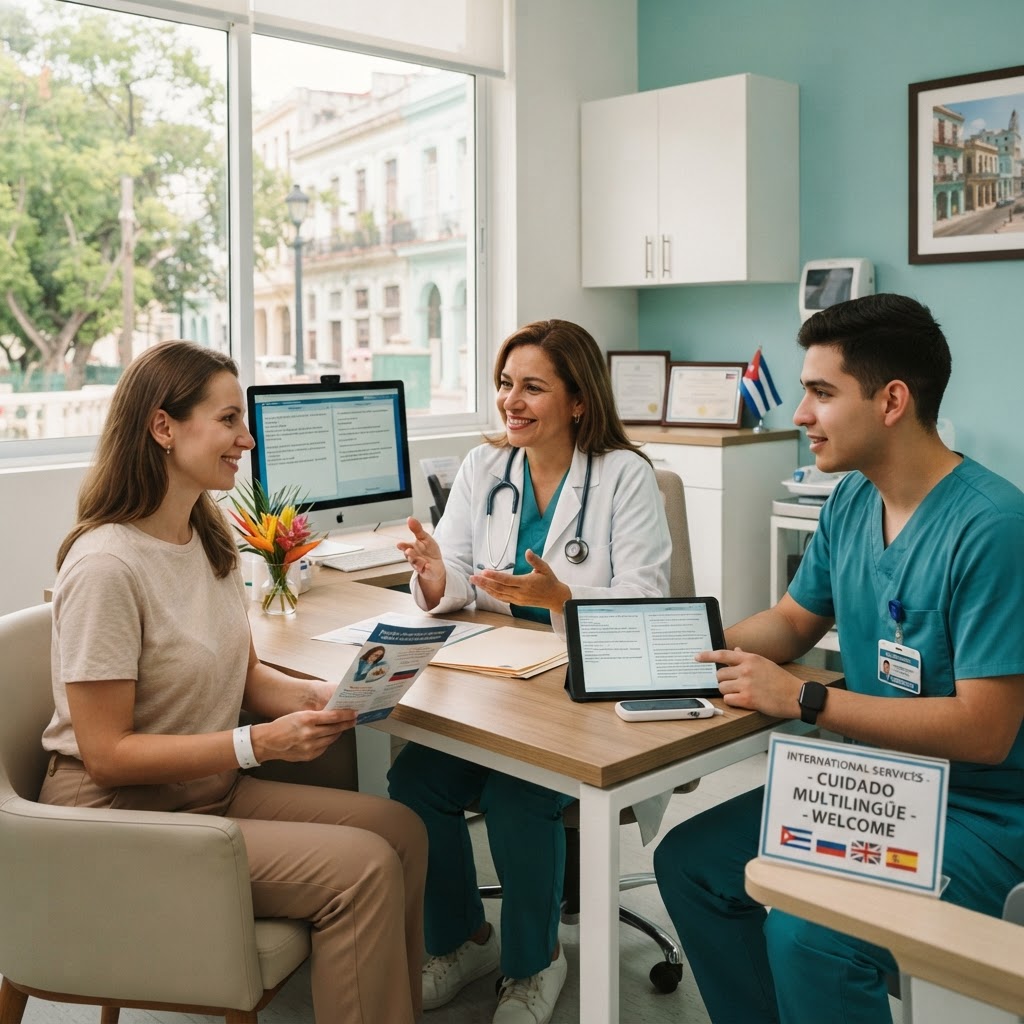 Comprehensive international patient coordination in Havana