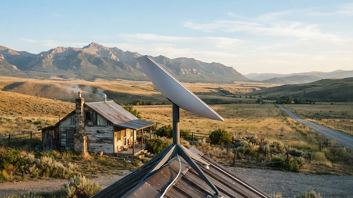 Starlink allows properties far beyond conventional infrastructure to connect directly through low-Earth orbit.