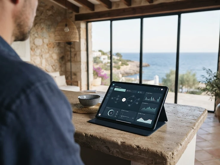 Mesh Wi-Fi coverage for a Nerja villa with pool terrace