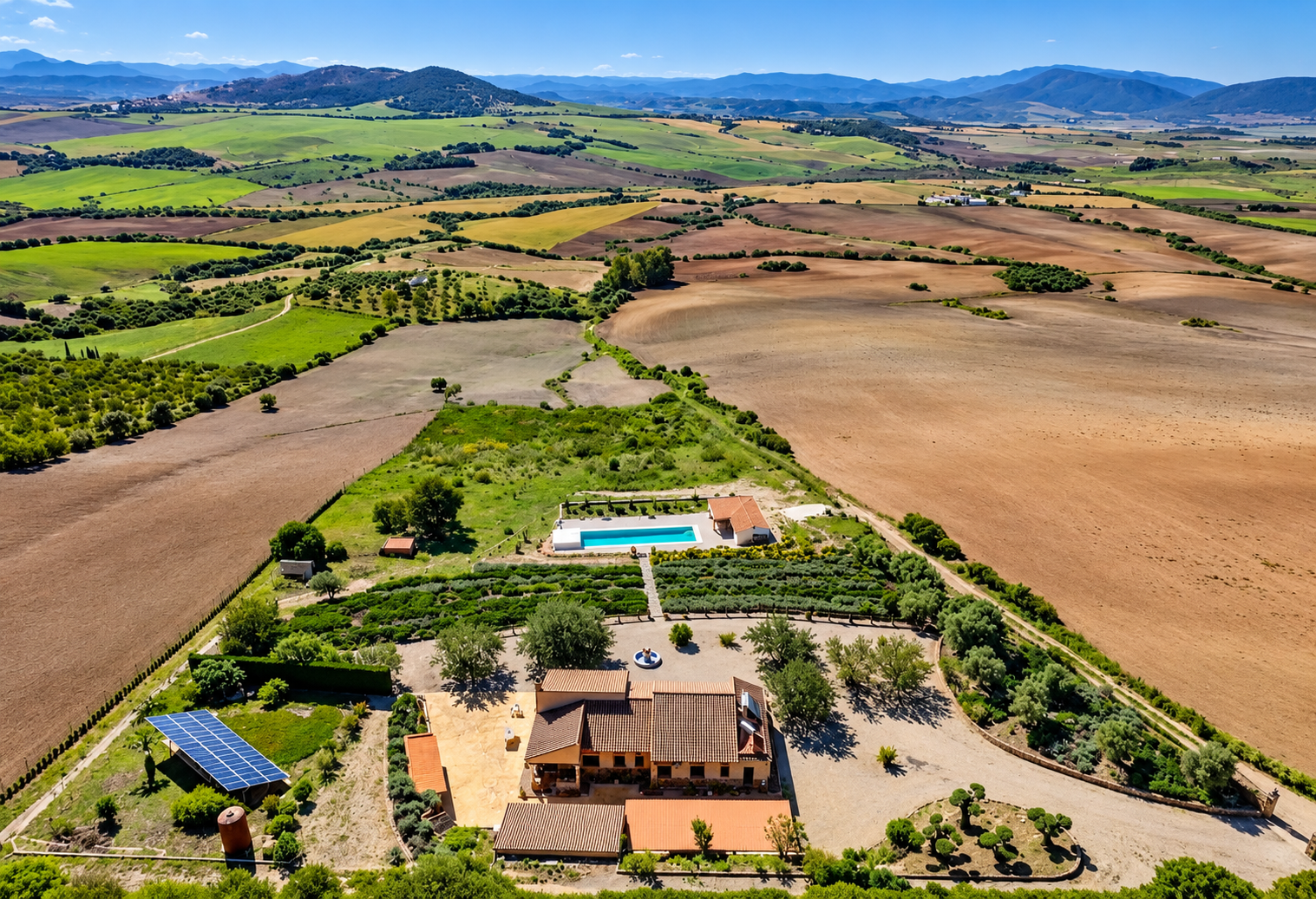 Managed Starlink & Estate-Wide Wi-Fi in Rural Cádiz — Multi-building Starlink network installation in Cádiz, Andalucía