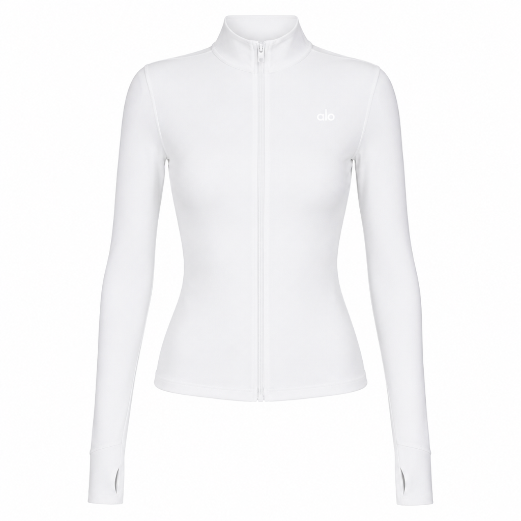 Veste Alo Sport Zip - Blanc