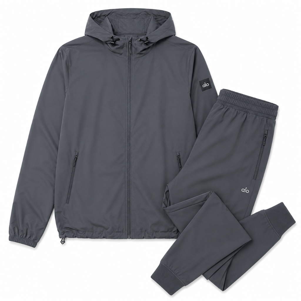 Ensemble Alo Gris - Veste & Pantalon