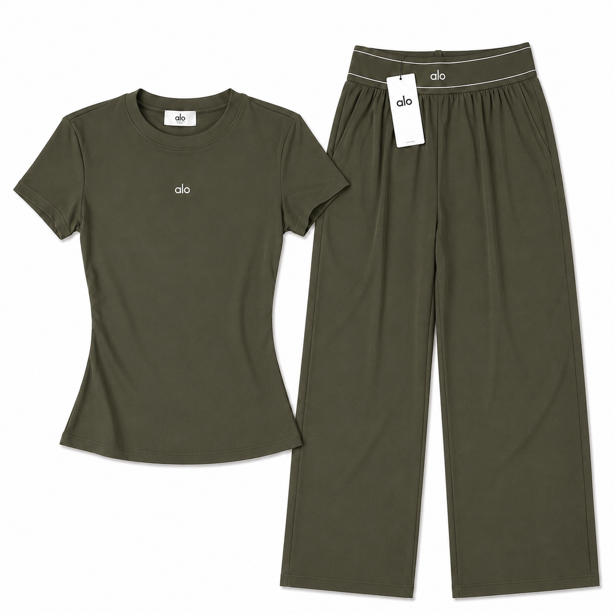 Ensemble Alo Vert Olive